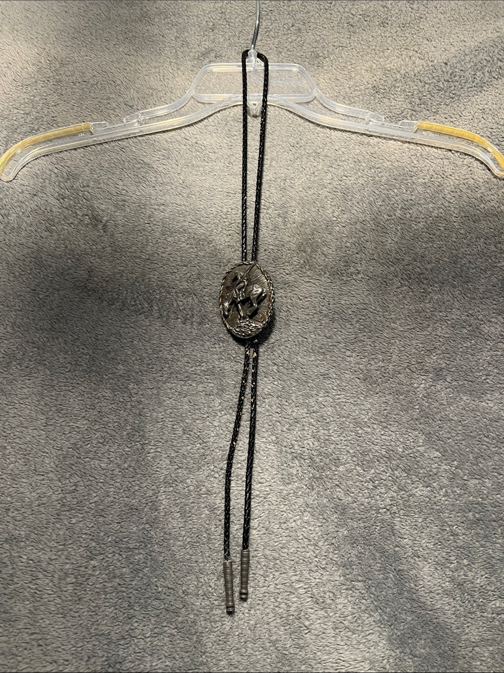 Western Bolo Tie with Black Cord